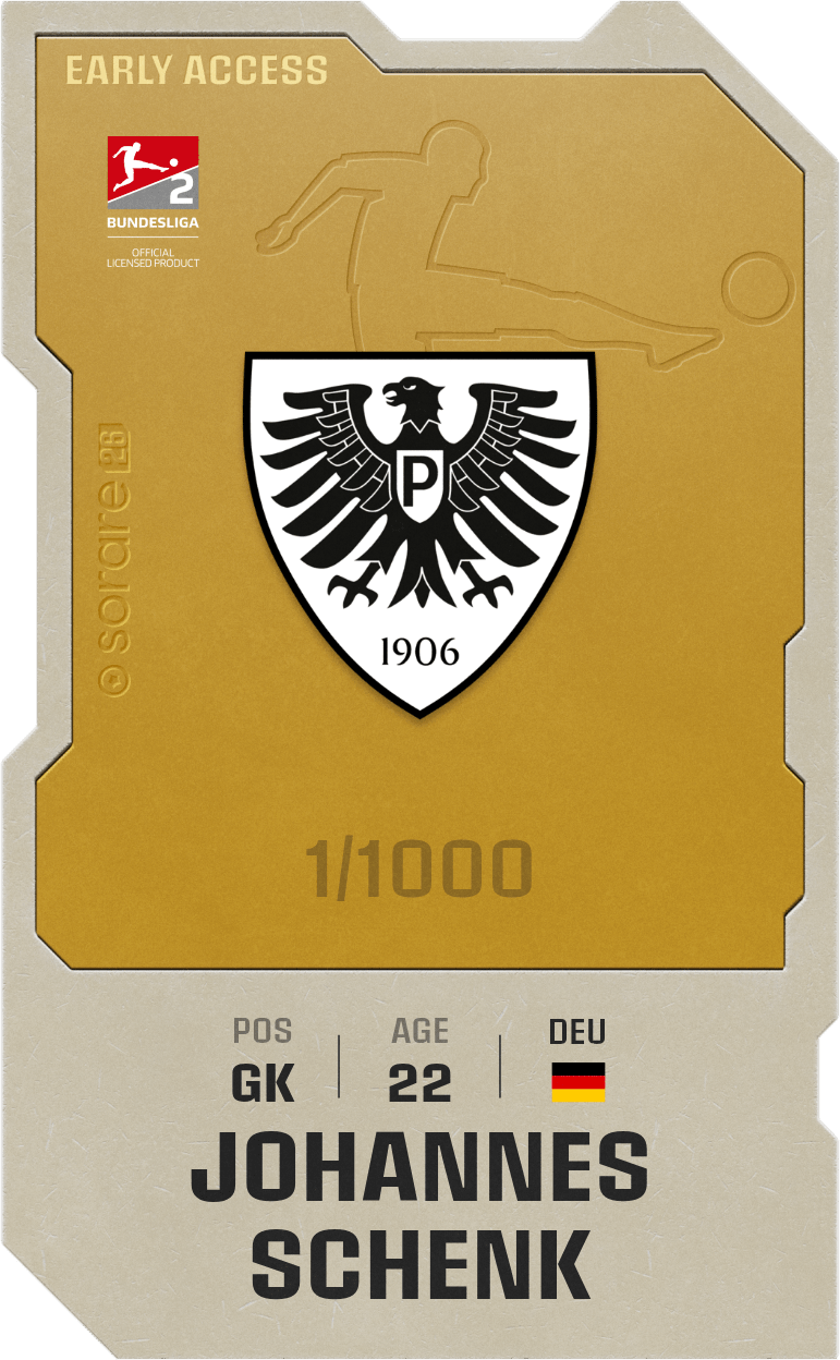 Johannes Schenk 2025-26 • Limited 1/1000