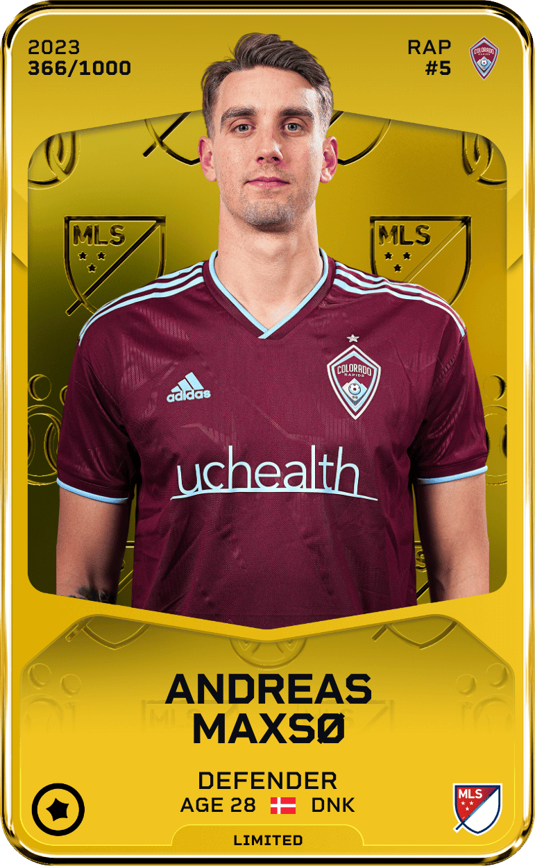 Andreas Maxsø 2023-24 • Limited 366/1000