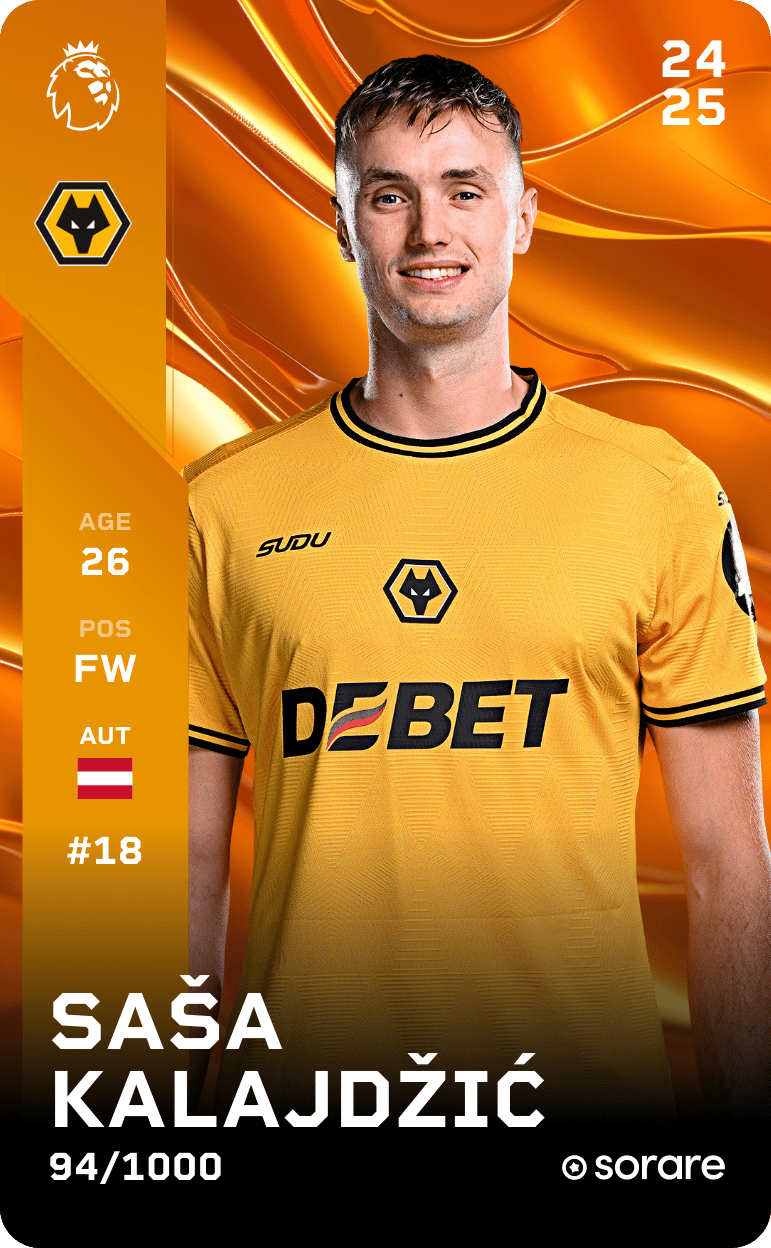Saša Kalajdžić 2024-25 • Limited 94/1000
