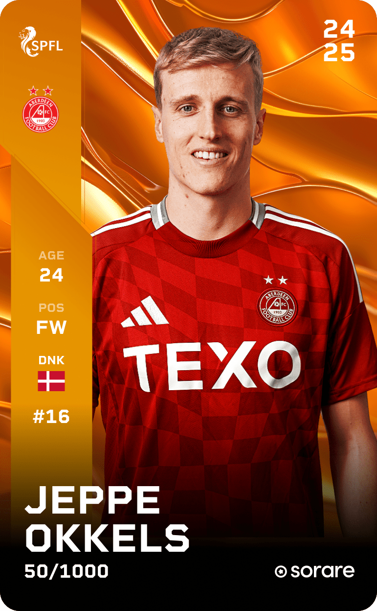 Jeppe Okkels 2024-25 • Limited 50/1000