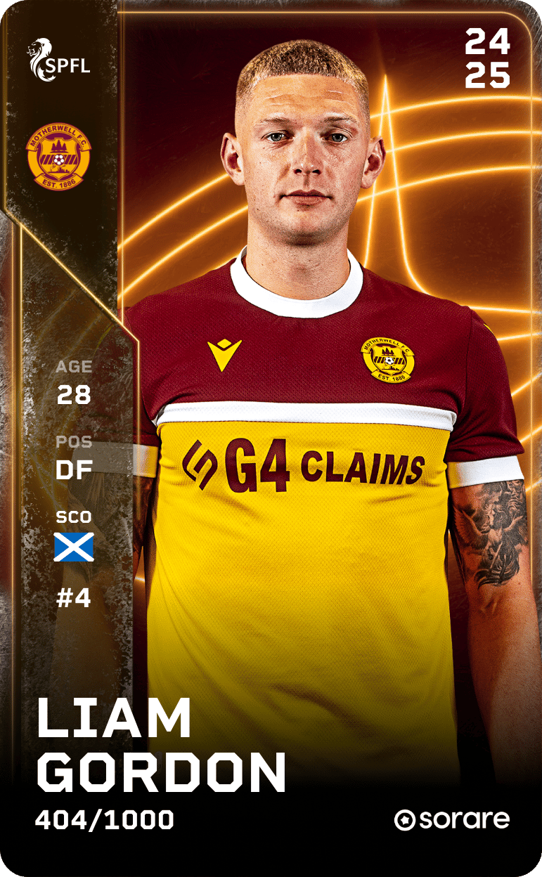 Liam Gordon 2024-25 • Limited 404/1000
