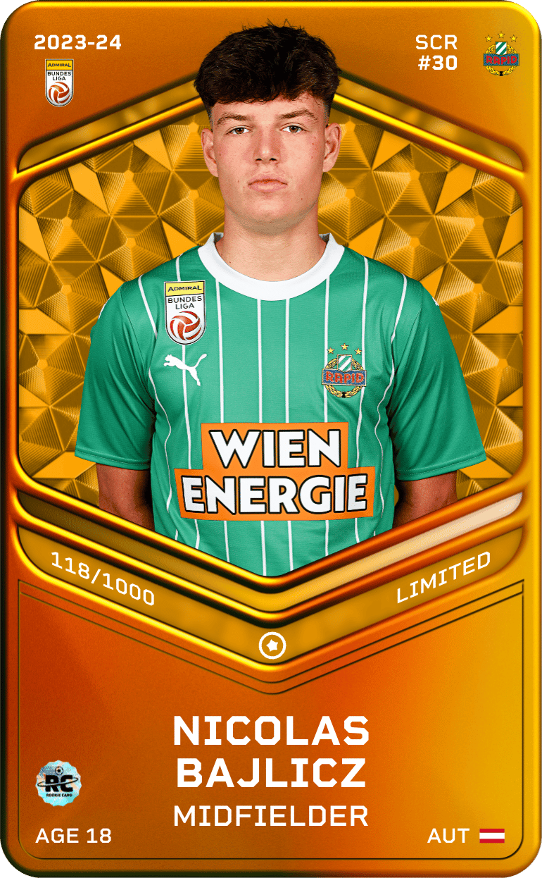 Nicolas Bajlicz 2023-24 • Limited 118/1000