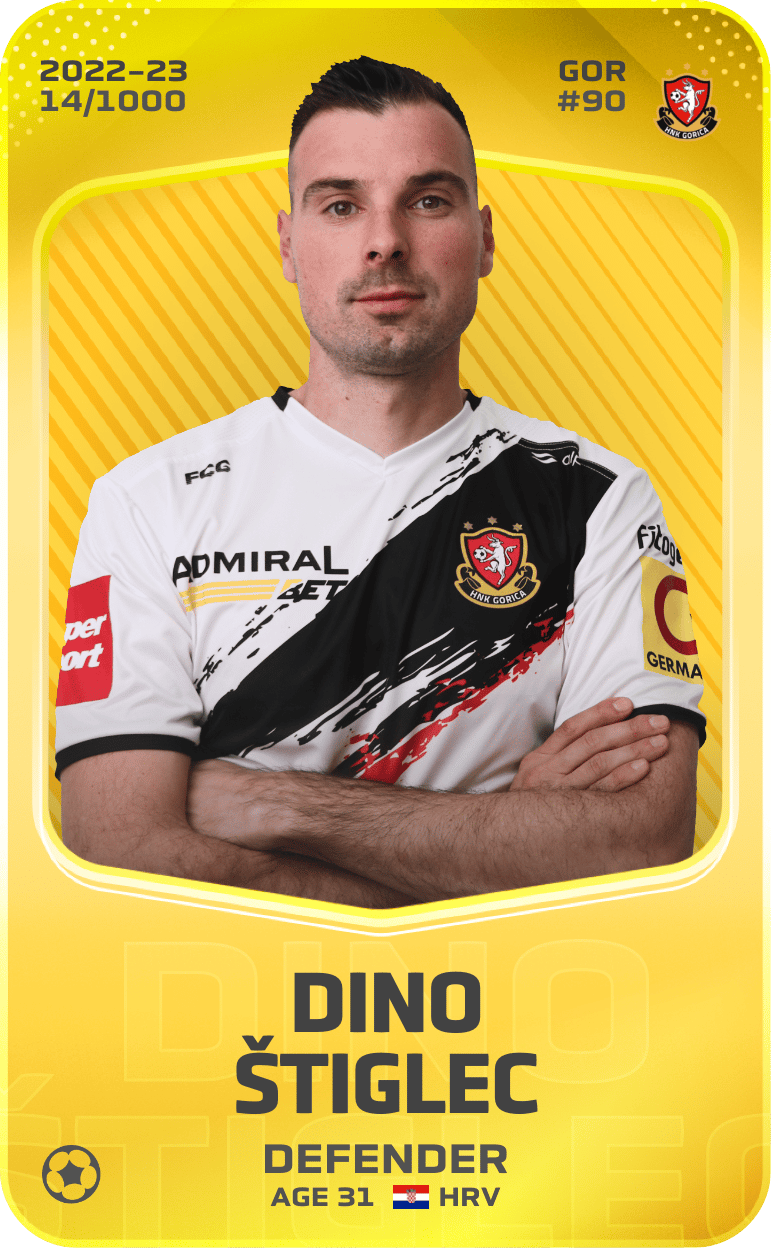 Dino Štiglec 2022-23 • Limited 14/1000