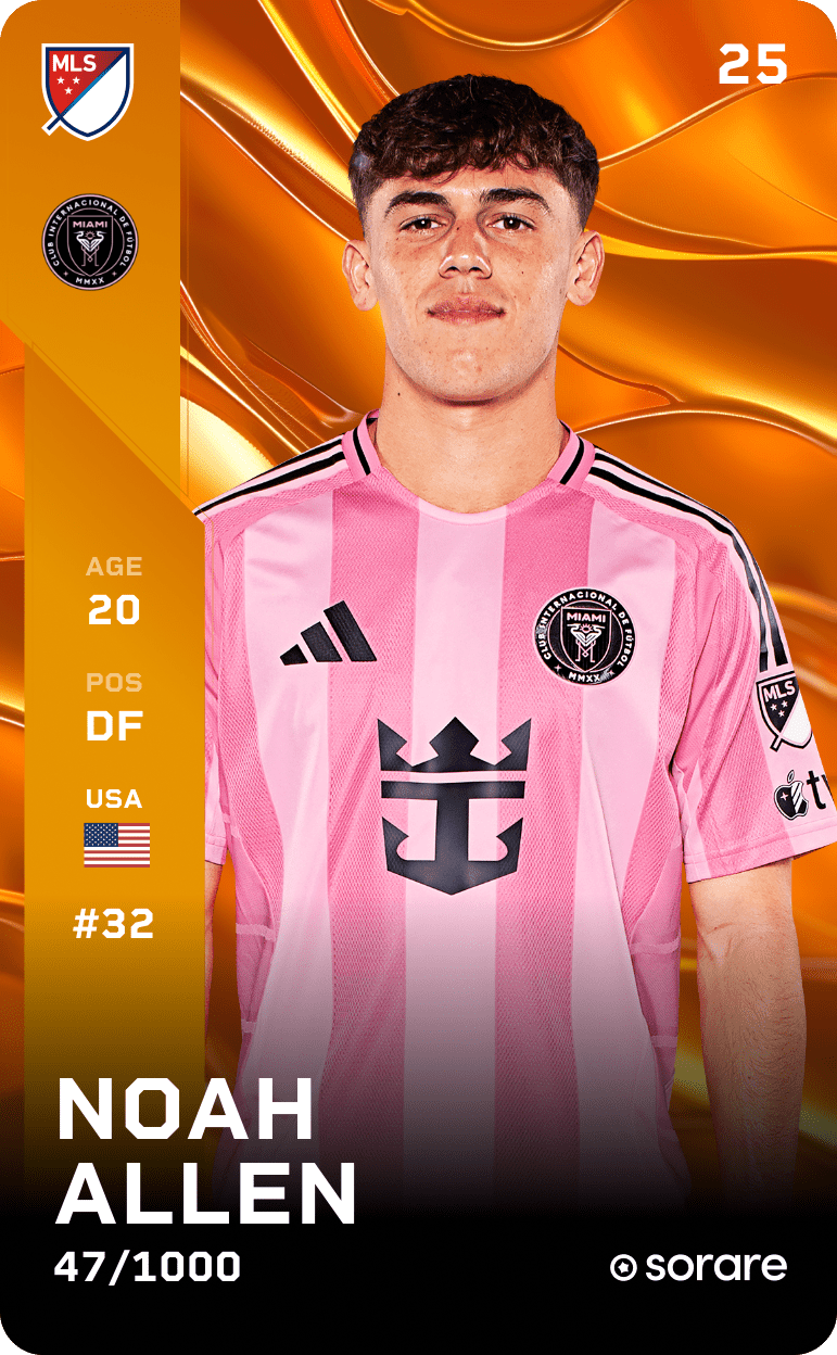 Noah Allen 2025-26 • Limited 47/1000