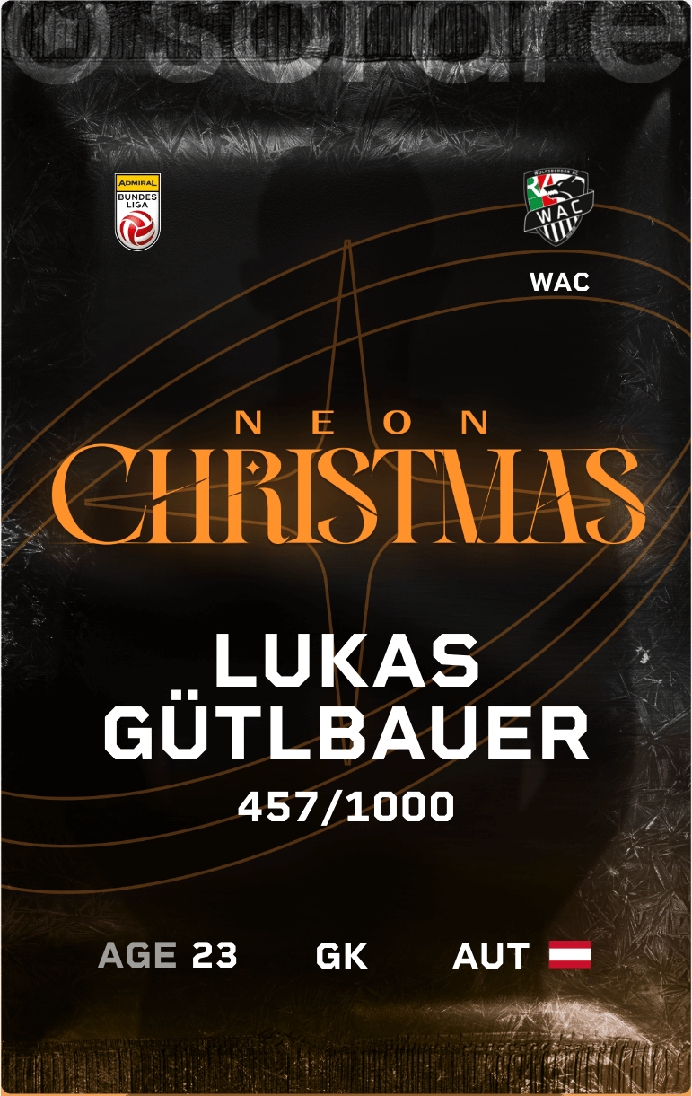 Lukas Gütlbauer 2024-25 • Limited 457/1000