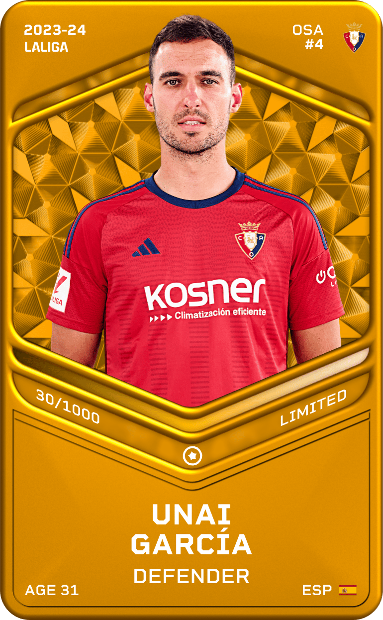 Unai García 2023-24 • Limited 30/1000