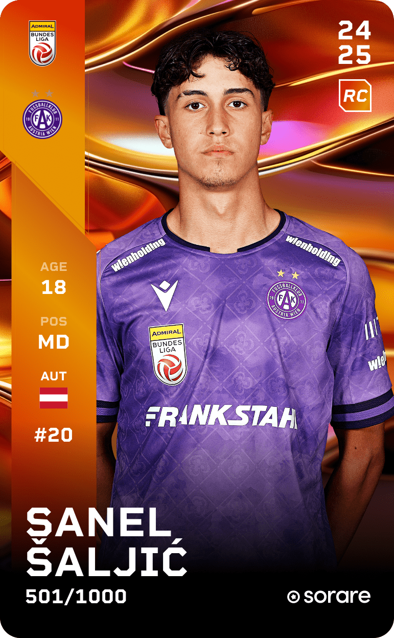 Sanel Šaljić 2024-25 • Limited 501/1000