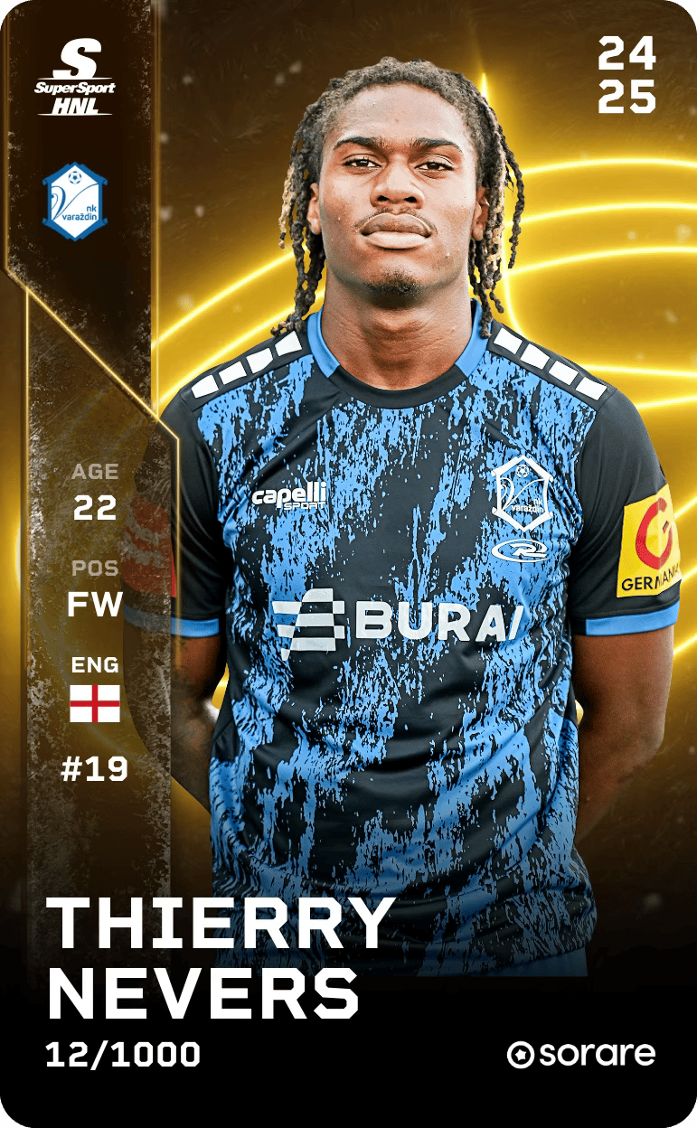 Thierry Nevers 2024-25 • Limited 12/1000