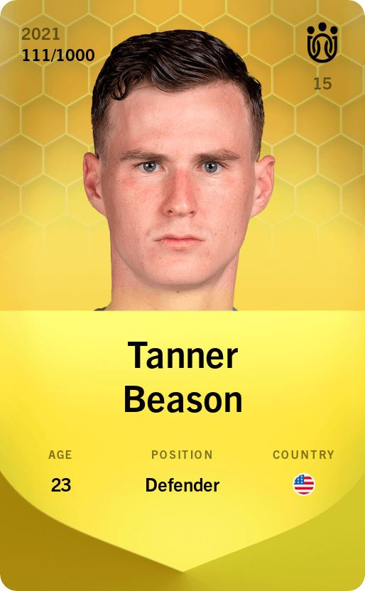 Tanner Beason 2021-22 • Limited 111/1000