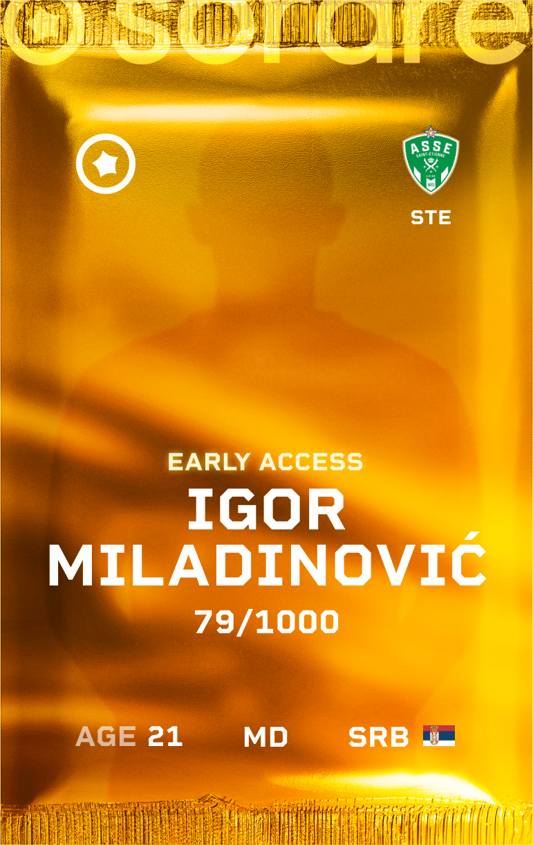 Igor Miladinović 2024-25 • Limited 79/1000