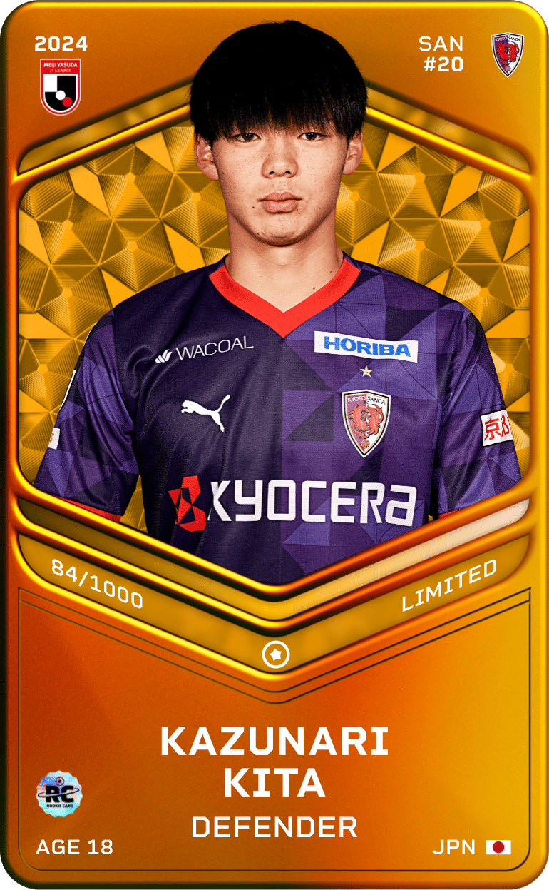 Kazunari Kita 2024-25 • Limited 84/1000