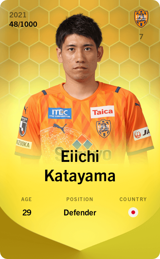 Eiichi Katayama 2021-22 • Limited 48/1000