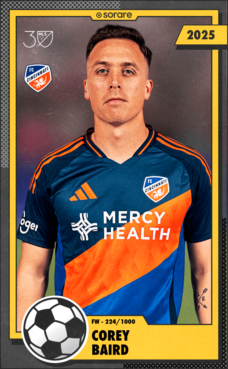 Corey Baird 2025-26 • Limited 224/1000