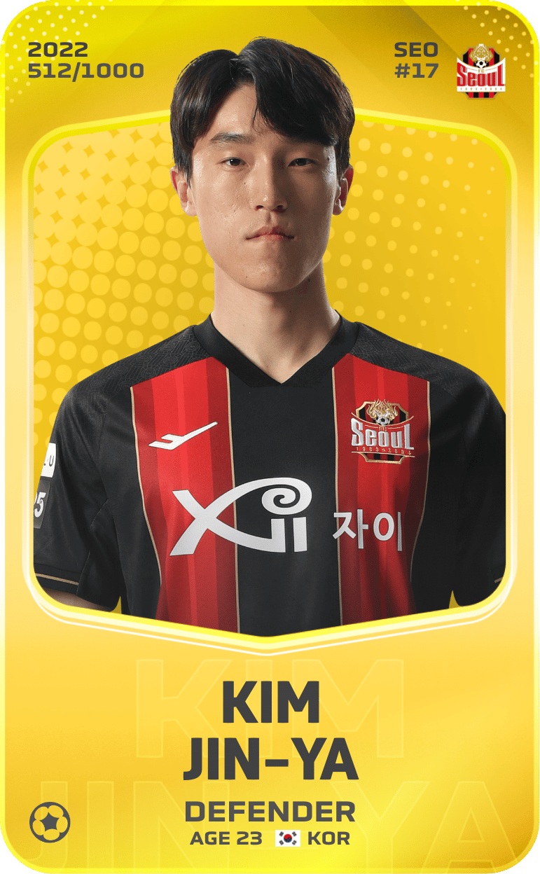 Kim Jin-Ya 2022-23 • Limited 512/1000