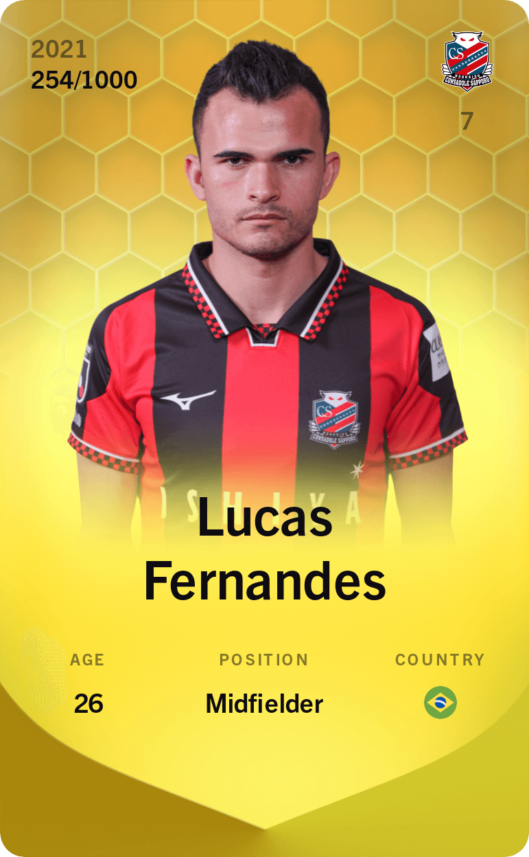 Lucas Fernandes 2021-22 • Limited 254/1000