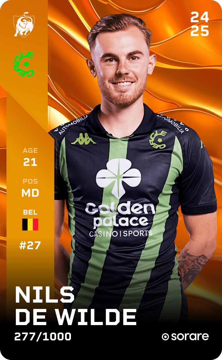 Nils De Wilde 2024-25 • Limited 277/1000