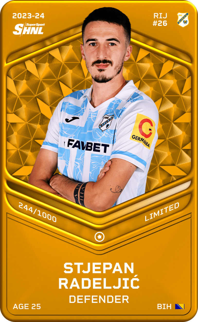 Stjepan Radeljić 2023-24 • Limited 244/1000