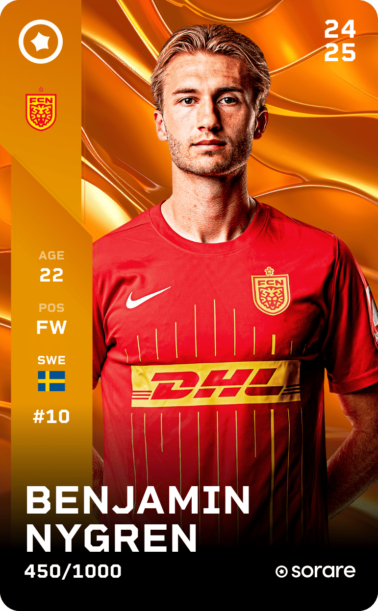 Benjamin Nygren 2024-25 • Limited 450/1000