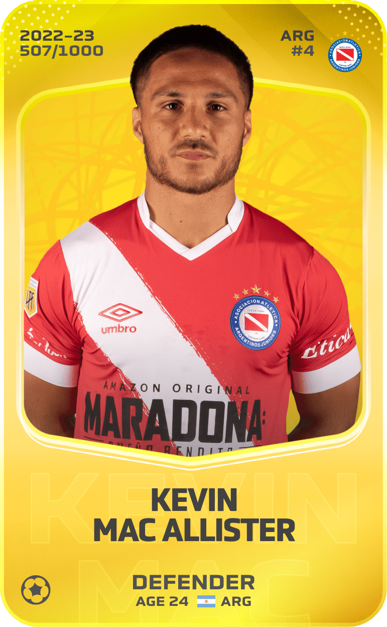 Kevin Mac Allister 2022-23 • Limited 507/1000
