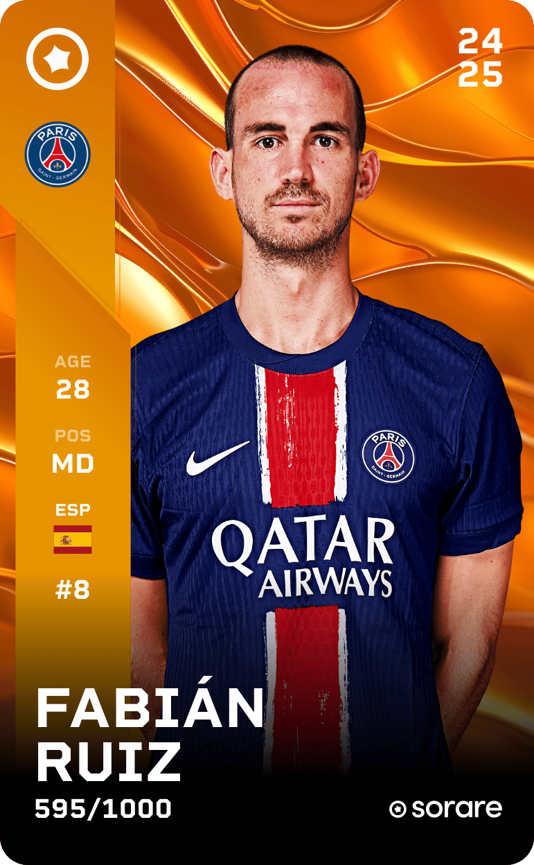 Fabián Ruiz 2024-25 • Limited 595/1000