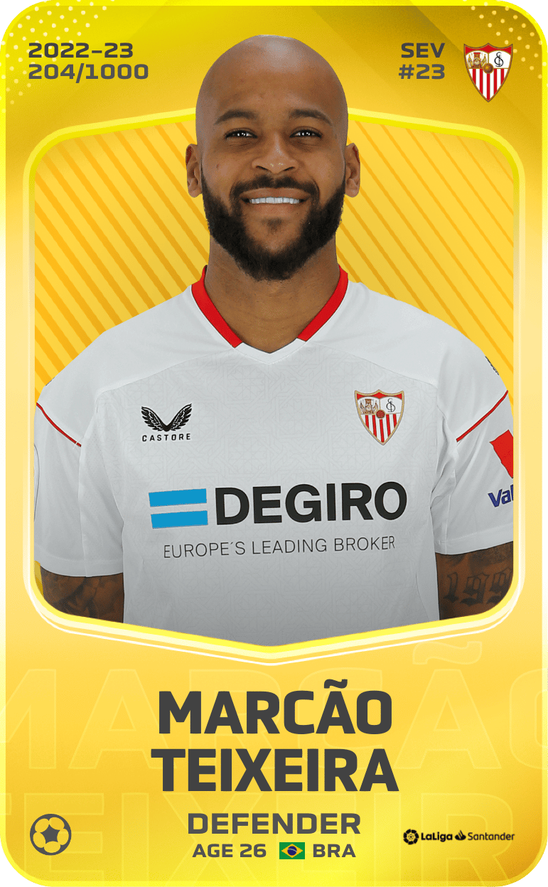 Marcão Teixeira 2022-23 • Limited 204/1000