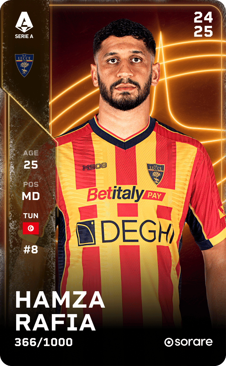 Hamza Rafia 2024-25 • Limited 366/1000
