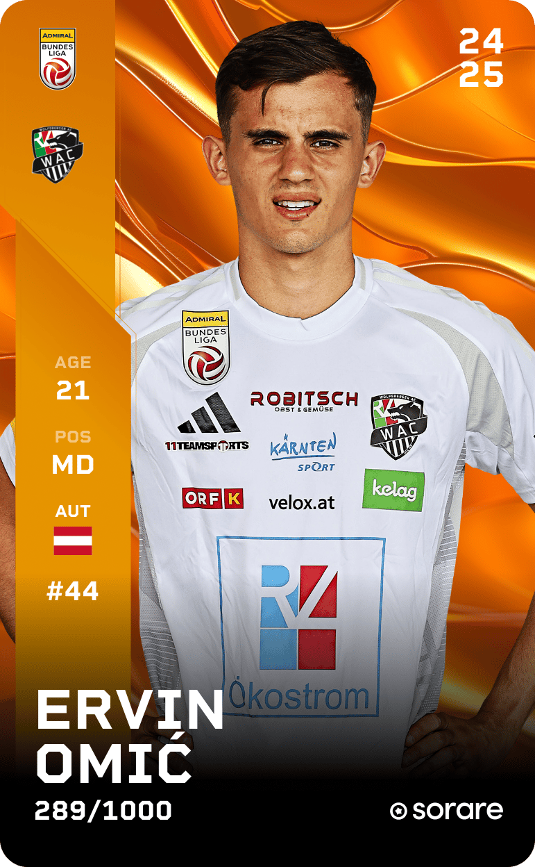 Ervin Omić 2024-25 • Limited 289/1000