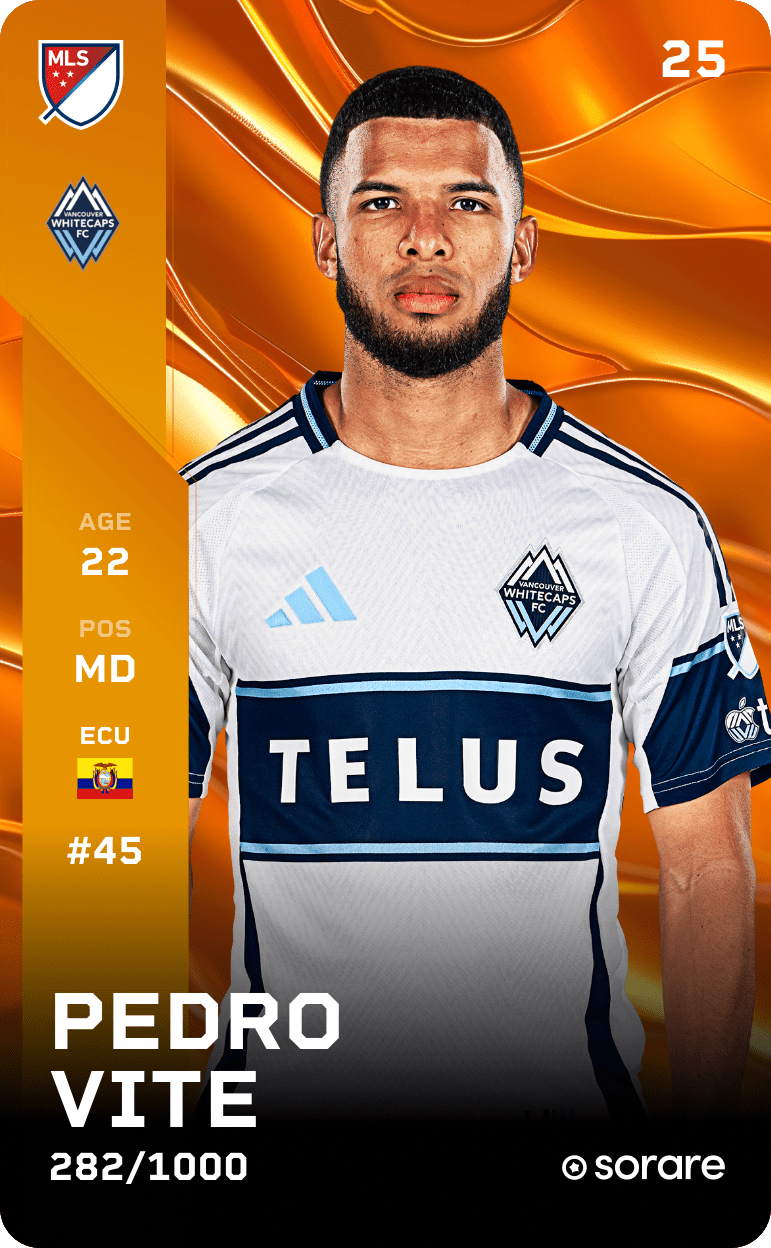 Pedro Vite 2025-26 • Limited 282/1000