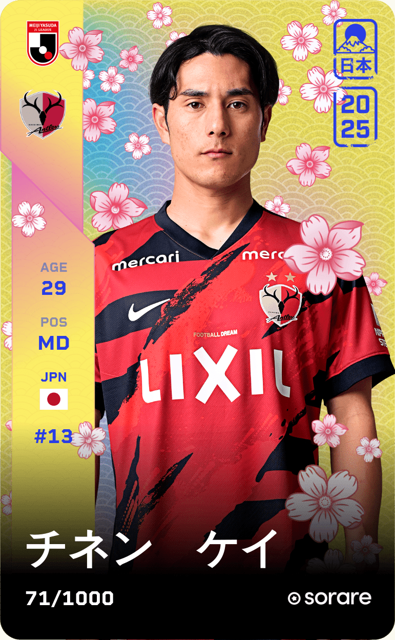 Kei Chinen 2025-26 • Limited 71/1000