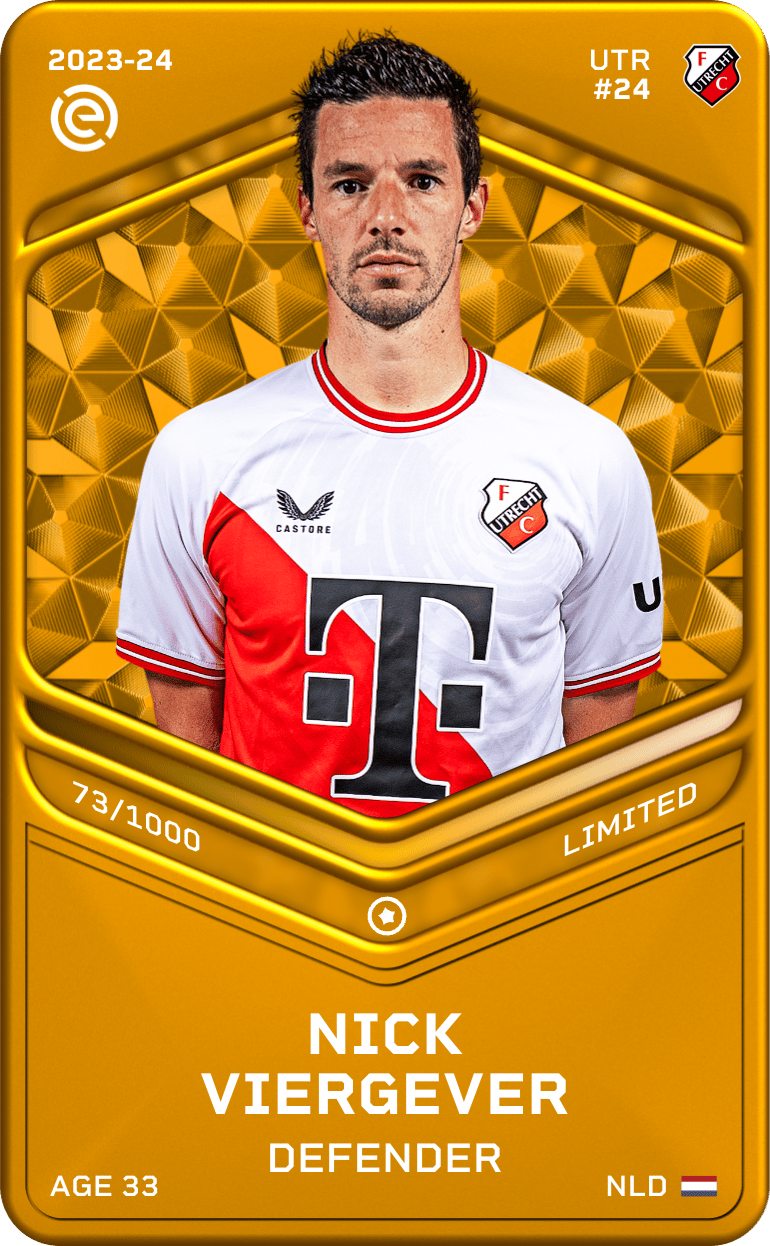 Nick Viergever 2023-24 • Limited 73/1000