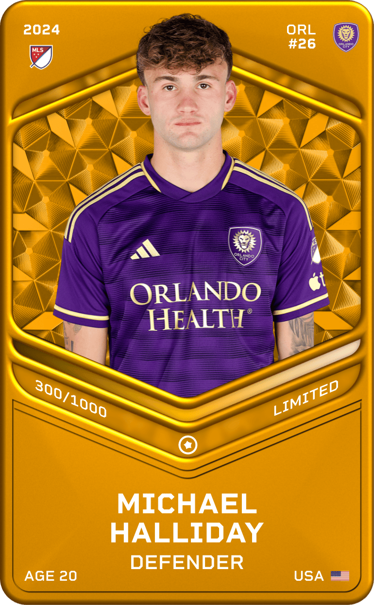 Michael Halliday 2024-25 • Limited 300/1000