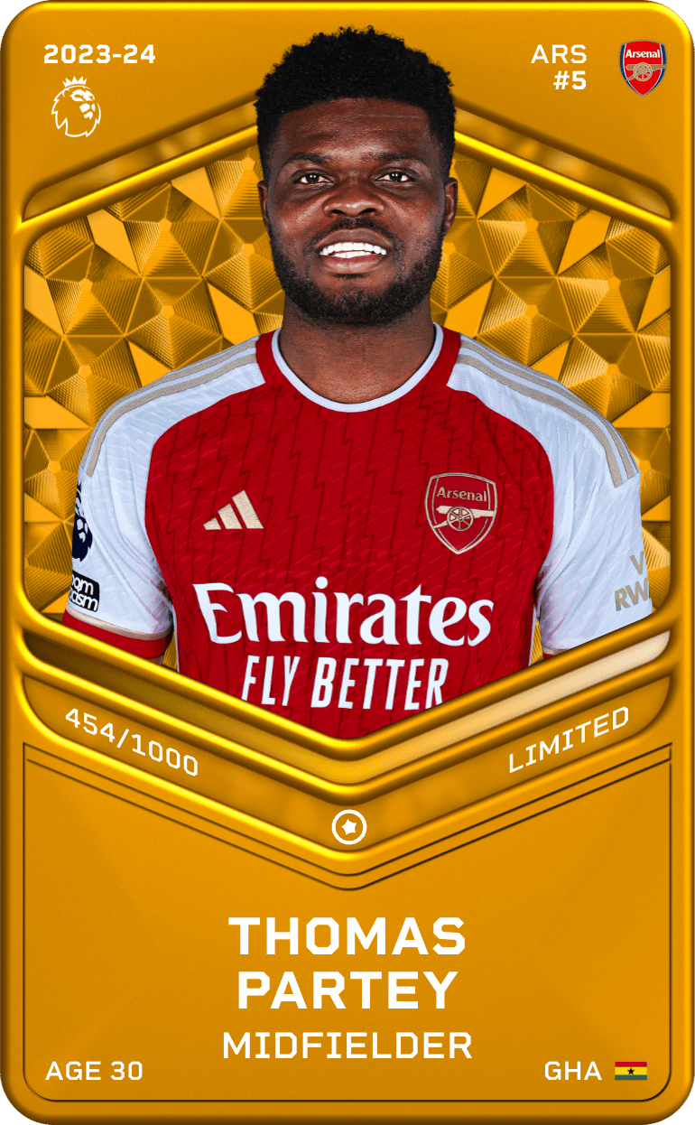 Thomas Partey 2023-24 • Limited 454/1000