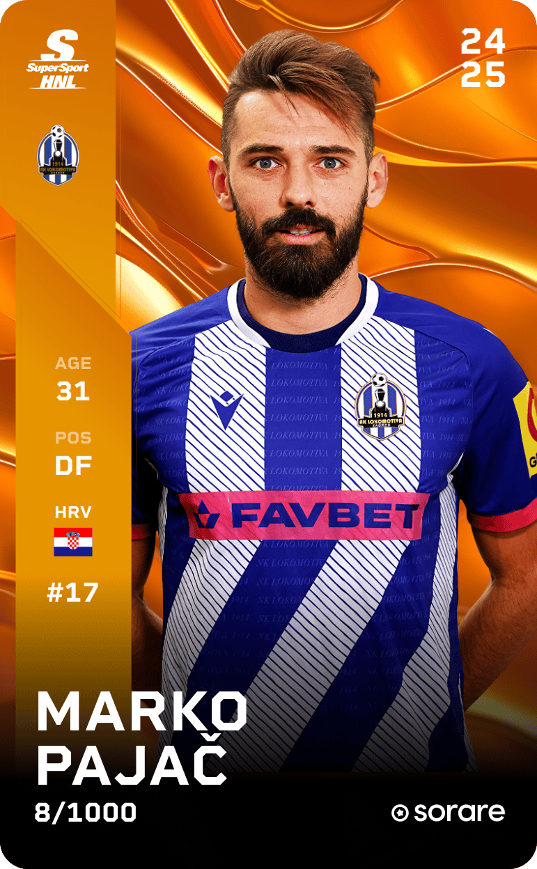 Marko Pajač 2024-25 • Limited 8/1000
