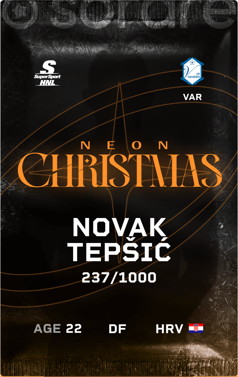 Novak Tepšić 2024-25 • Limited 237/1000