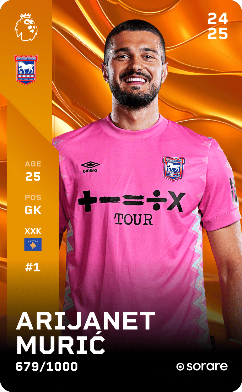 Arijanet Murić 2024-25 • Limited 679/1000