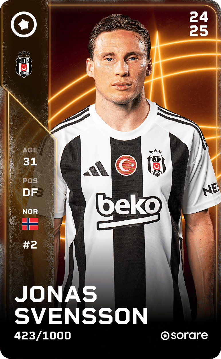Jonas Svensson 2024-25 • Limited 423/1000