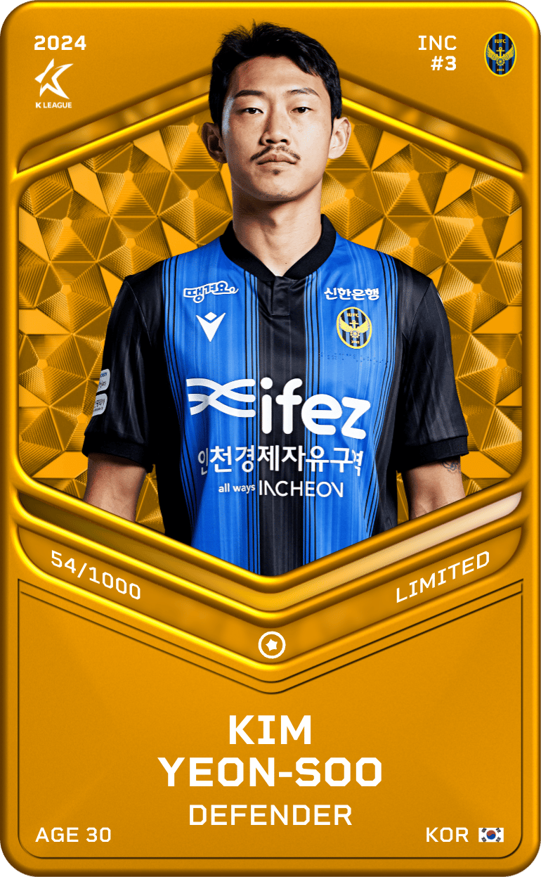 Kim Yeon-Soo 2024-25 • Limited 54/1000
