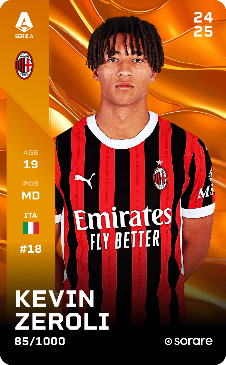 Kevin Zeroli 2024-25 • Limited 85/1000