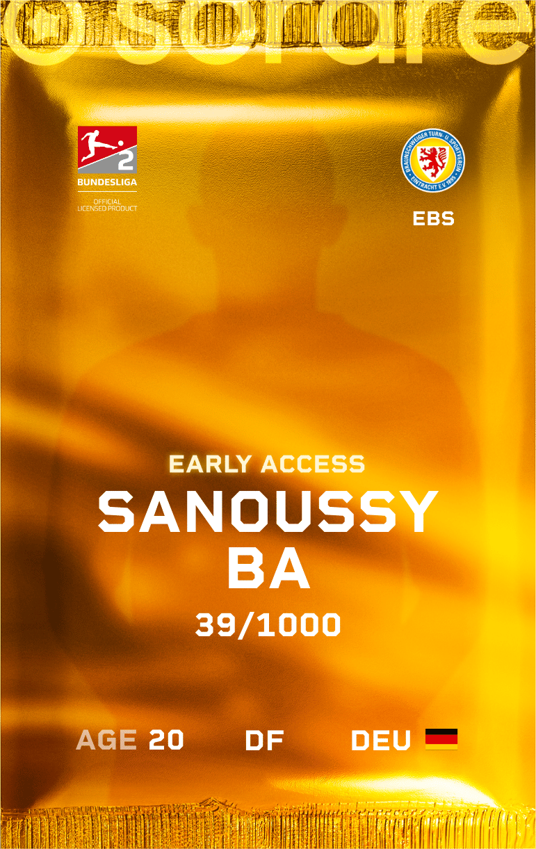 Sanoussy Ba 2024-25 • Limited 39/1000