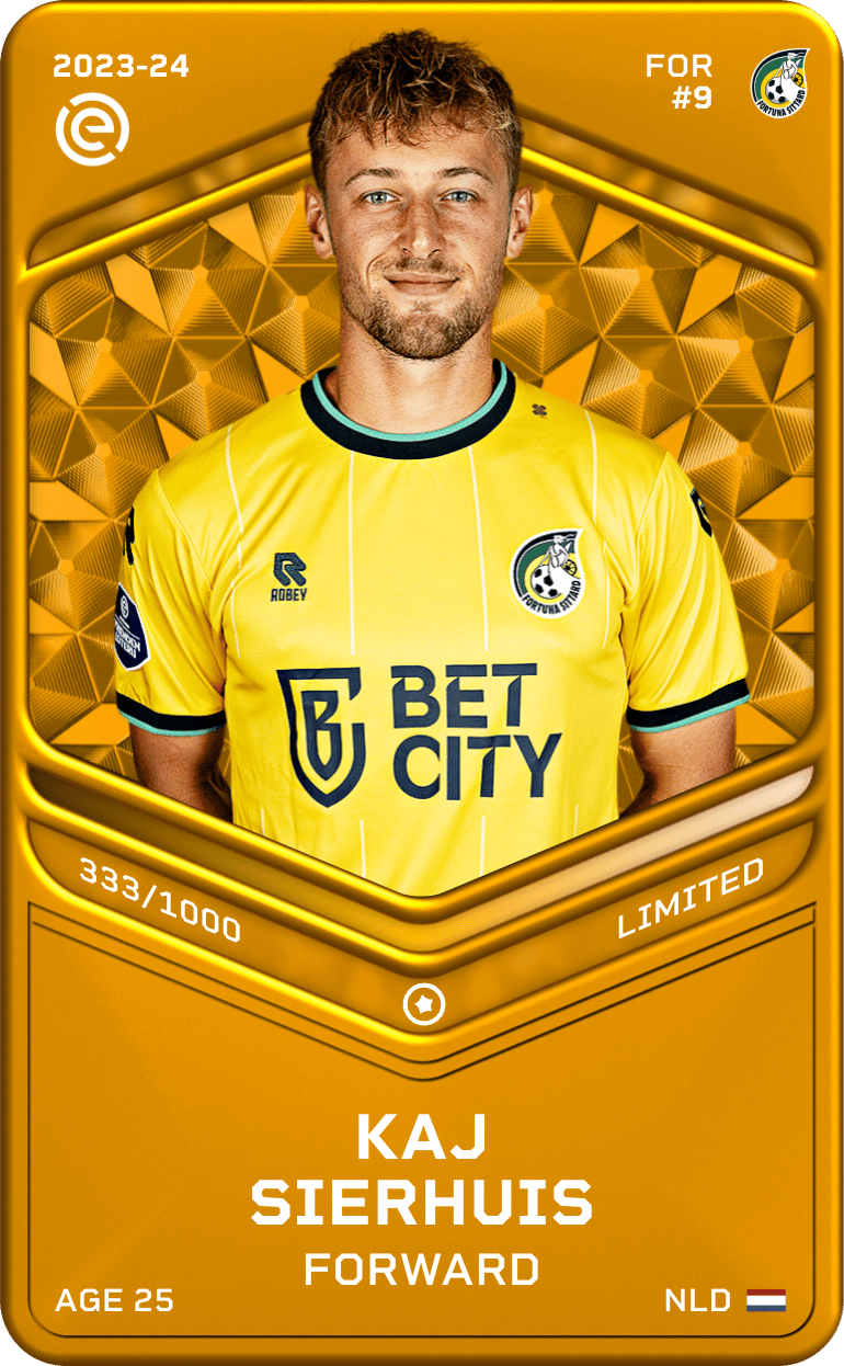 Kaj Sierhuis 2023-24 • Limited 333/1000