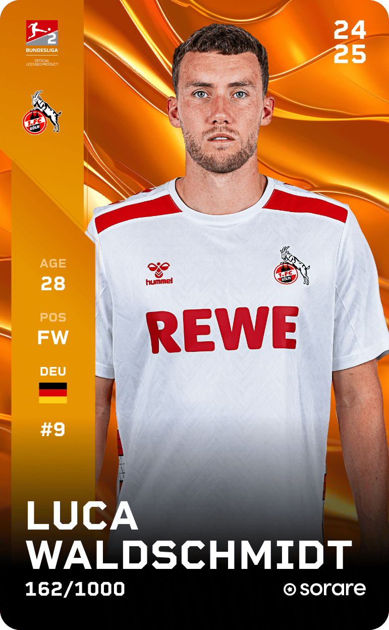 Luca Waldschmidt 2024-25 • Limited 162/1000