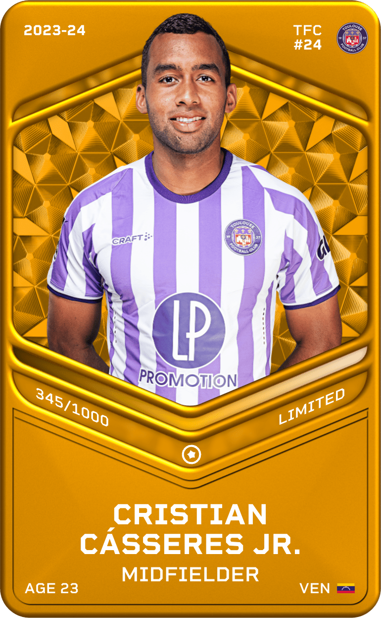 Cristian Cásseres Jr. 2023-24 • Limited 345/1000