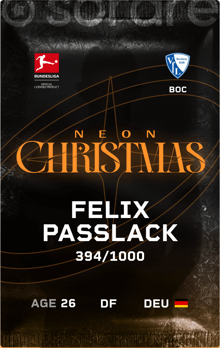 Felix Passlack 2024-25 • Limited 394/1000