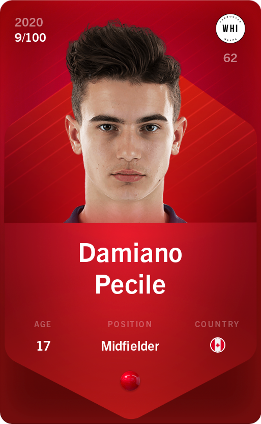 Sorare - Sorare Official - Damiano Pecile 2020-21 • Rare 9/100 - NFT # 17099047605470186952154086533294298728832520329263409000158951960961094886626