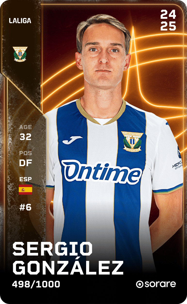 Sergio González 2024-25 • Limited 498/1000