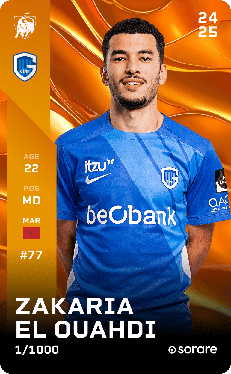 Zakaria El Ouahdi 2024-25 • Limited 1/1000
