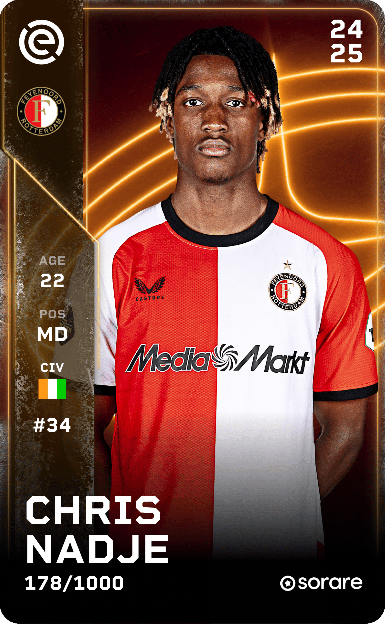Chris-Kévin Nadje 2024-25 • Limited 178/1000