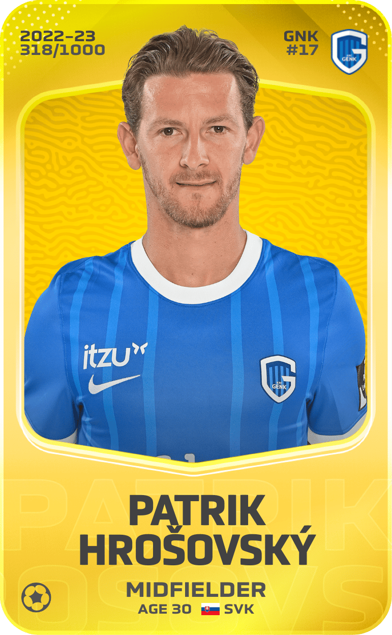 Patrik Hrošovský 2022-23 • Limited 318/1000