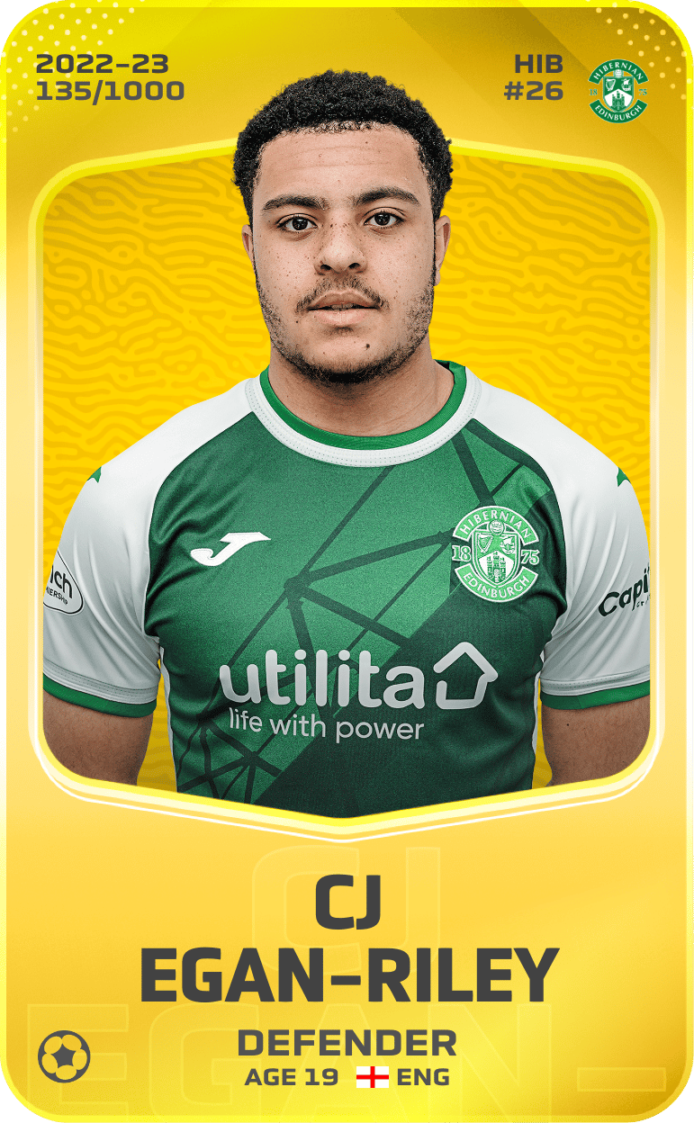 CJ Egan-Riley 2022-23 • Limited 135/1000
