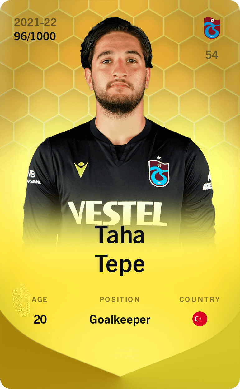 Taha Tepe 2021-22 • Limited 96/1000